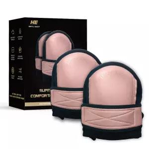 미끄럼 방지 스트랩이 있는 작업용 슈퍼 소프트 가죽 무릎 패드 반바지 제공 교체 가능한 건축용 내부 쿠션