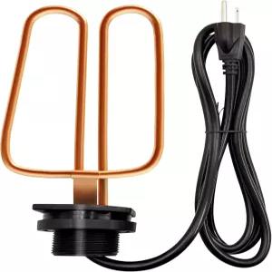 고무 메이드 저장 탱크 1500W 제빙기 온도 조절식 물통 히터 가축용 3년 무료 교체용 잠수식 장착