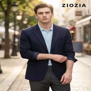 [지오지아]울 스판 다크네이비 정장자켓 (AAE2SB1301_DNV)