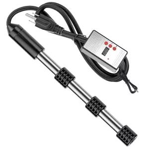 온도 조절기와 지연 시동 기능이 있는 2000W 휴대용 침수 온수기 - 온수 욕조 버킷 및 미니 풀을 위한 급속