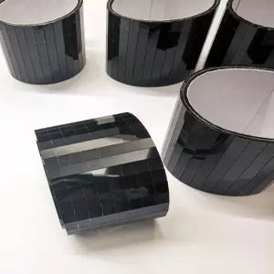 블랙 셀프 접착 유리 거울 모자이크 DIY 디스코 볼 카우보이 모자 꽃병 병 인테리어 장식용 5x5mm 타일