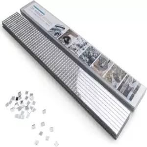 3360pcs 미러 모자이크 타일 5 x 5mm 디스코 셀프 스퀘어 DIY 공예 파티 장식용 4D 볼 스티커