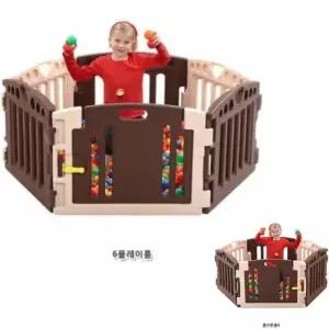아기곰멜로디놀이방 6플레이룸 그네 레드 쿠쿠토이즈 유아용품 봉포함