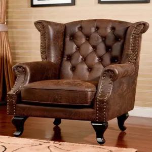 엔틱 1인쇼파 프로방스 원목 인쇼파 쇼파 소파 클래식 1인용