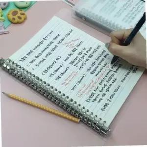 B5바인더 반투명 바인더 라인노트 B5