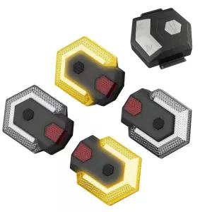 바이크 방향지시등 후미등 전기 액세서리 경고등 브레이크 깜빡이 램프용 라이트 스로틀 경적