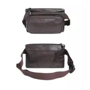 [셀러에이드]가죽 슬링백 데일리룩 에스깔리에 남성 힙색