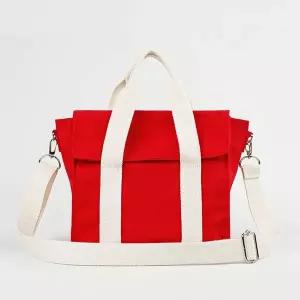 [셀러에이드]화려한색상 여성 캔버스 사각 에코백 크로스백 토트백