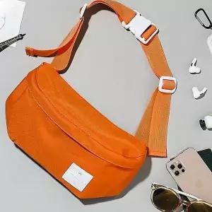 [셀러에이드]파스텔톤 라운드형 힙색 슬링백 크로스백 여행가방 키즈힙색