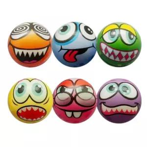 장난꾸러기 캐릭터 이모티콘 악동 스펀지 공1P 소프트볼 악력 스트레스 XXl1+9MvT