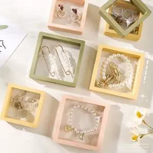 귀걸이 투명 전시 케이스 10개입 반지 진열대 보관함 MWt6+8twM