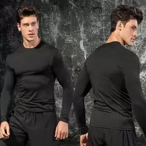 여름 땀복 상의 남자 스포츠 웨어 긴팔티 트레이닝복