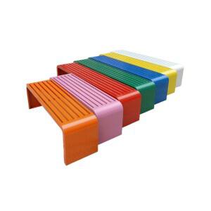 공원의자 스텐 벤치 대기 빈티지 스틸 체어 플라자 원형 부식방지 실외 소나무 평벤치