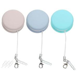 메카닉시티 3Pcs 스크린 클리너 블루 그린 핑크 휴대폰 스크린 클리닝 물티슈, 휴대폰용 지문 방지 클리닝 볼, 컴퓨터, 태블릿 터치스크린, 자동차 스크린