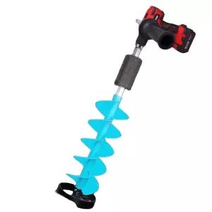 아이스 오거 얼음 낚시 뚫기 얼음깨기 스크류 드릴 구멍