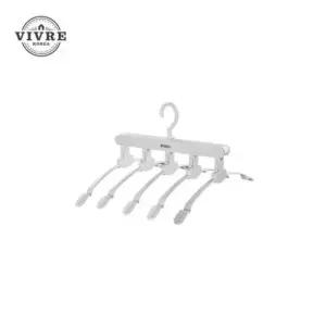 [생활] 비블코리아 매직 폴딩 옷걸이 5단 그레이