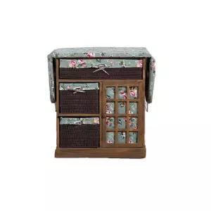 원목 접이식 다림판 서랍수납 대형 원룸용