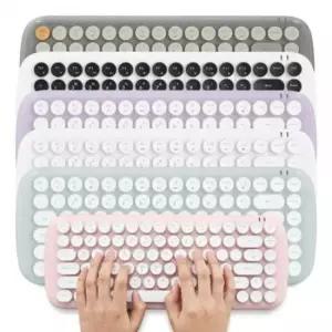 블루투스 accto 레트로 팝 미니 키보드