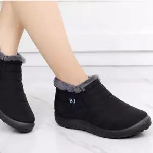 겨울신발 여성 겨울 패딩부츠 기모 털 방한 부츠 방한화