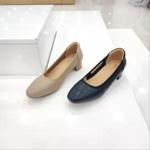 [탠디]by미셸 x25205 소가죽 소재 3cm굽 발편한 여성 기본 펌프스 구두 cc5