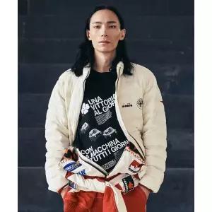 매장정품 diadora 디아도라 Diadora 알파로메오 덕화이버 경량패딩 자켓 IVORY D4421LDJ99IVS 1241988