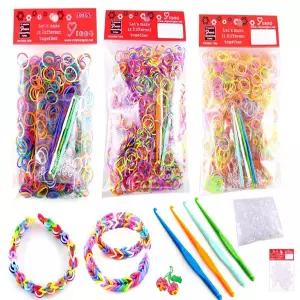 룸밴드 세트 고무밴드 뜨개질 (S자고리+코바늘 포함)