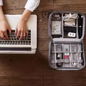 [셀러에이드]WL 다용도 멀티 캠핑 여행 낚시 피크닉 케이블 보관 정리 수납