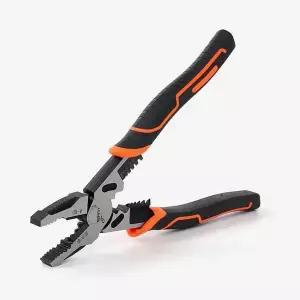 [셀러에이드]전선 스트리퍼 다기능 펜치 압착 도구 절단기 전기 작업용