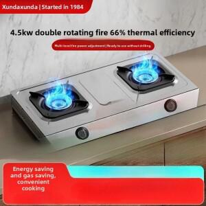 순다 가스레인지 2구 LPG/천연가스 쿡탑 가정용 고화력 스토브