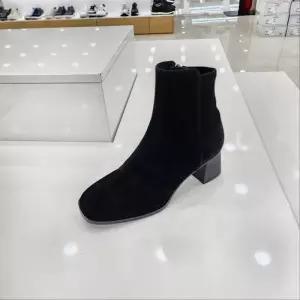 [탠디]by미셸 x23515 스웨이드 소재 5cm굽 여성 삭스 부츠 cc2733