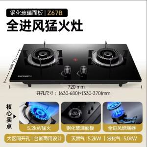 스카이워스 2구 가스레인지 가정용 LPG/천연가스 겸용 빌트인