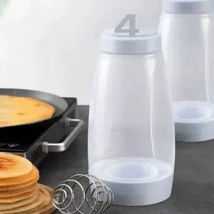 철판 호떡 반죽통 디스펜서 쉐이크