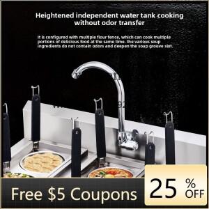 7종 국수 조리기 상업용 전기 가열 에너지 절약 말라탕 가루 야채 만두 카오스 다기능