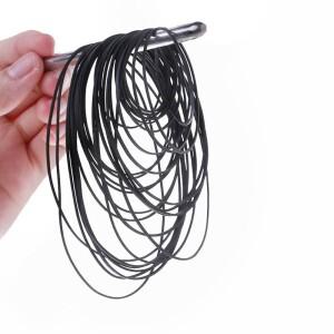 30/50/100/120Pcs 믹스 크기 고무 벨트 1mm 사각형 카세트 테이프 기계 40-135mm 접이식 레코더 및 드라이