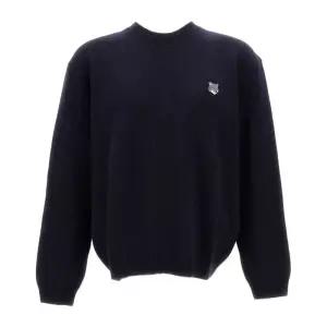 폭스 헤드 울 크루넥 스웨터 PM00817KT1180 0413