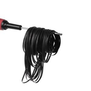 100PCS 모듬 플랫 드라이브 벨트 4mm 너비 카세트 테이프 기계 레코더 휴대용 플레이어 용 고무 팩