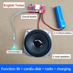 DC 5V 마이크로 USB 블루투스 호환 오디오 증폭기 보드 V512 차량용 플레이어 앰프가있는 무손실 디코더