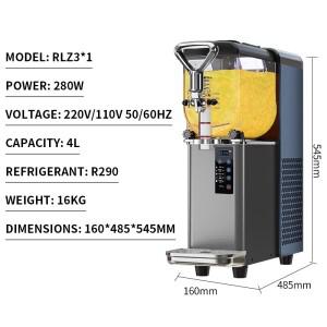 눈녹이는 기계 상업용 단일 실린더 이중 삼중 슬러시 냉음료 (맞춤형)