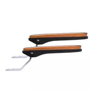 오토바이 팔걸이 뒷자석 암레스트 스쿠터 가드 받침대 조정 가능한 뒷좌석 프레임 브래킷