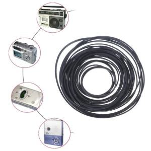 50/100pcs 0.7x0.7mm 혼합 카세트 테이프 기계 DVD 레코더 플레이어 사각형 벨트 범용 수리