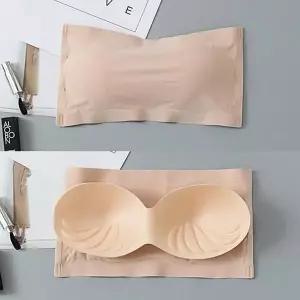 [JHL9P23R_51IA]브라탑 심리스 패드탈부착 어깨끈없는브라 (29927219A)