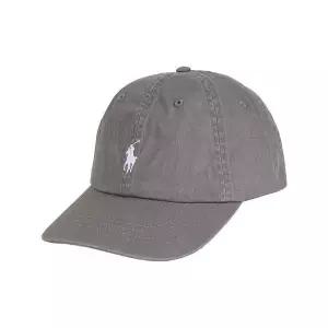 [폴로]랄프로렌 포니 로고 볼캡 퍼펙트그레이화이트 154288125