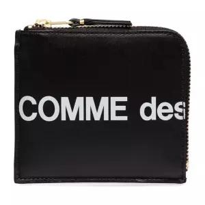 휴지 로고 집어라운드 지갑 SA3100HL BLACK