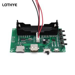 XH-A150 미니 소형 듀얼 채널 PAM8403 블루투스 디지털 전력 증폭기 보드 리튬 배터리 노래하는 기계 TF-카