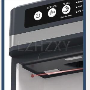 17KG/일 가정용 제빙기 자가 세척 휴대용 카운터탑  입자형 얼음 기 보조 물탱크 포함