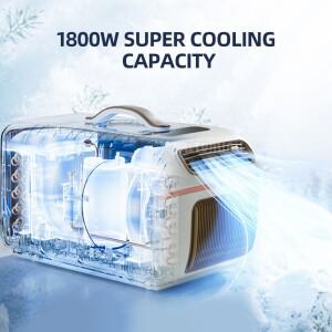 휴대용 에어컨 이동식 야외 차량용 저전력