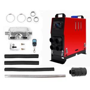 휴대용 디젤 히터 올인원 5KW 24V 에어 주차 (모터홈 텐트 트레일러 트럭 자동차용) LCD 및 리모컨 포함