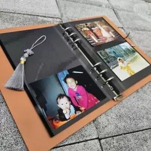 [문구/오피스] 고급 포토카드 PU가죽 앨범 사진첩 포토북