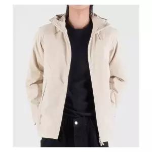 매장정품BUTTON SEOUL 버튼서울 BUTTON [덕다운 9010] 플리스 믹스드 나일론 덕다운 하이킹 자켓 (아이보리