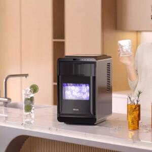 상업용 가정용 초승달 제빙기 자동 고체 방지 아이스 큐브 기 및 화학 물질에 강함